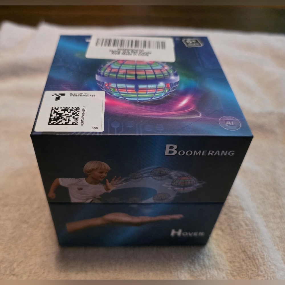 Boomerang Hover Toy - Pink